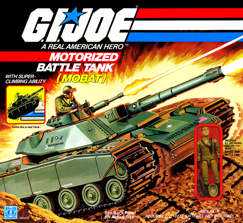 Details about   1982 GI Joe MOBAT Tank