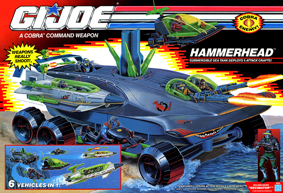 1 GI Joe Original 1990 Hammerhead Vehicle Wheel 