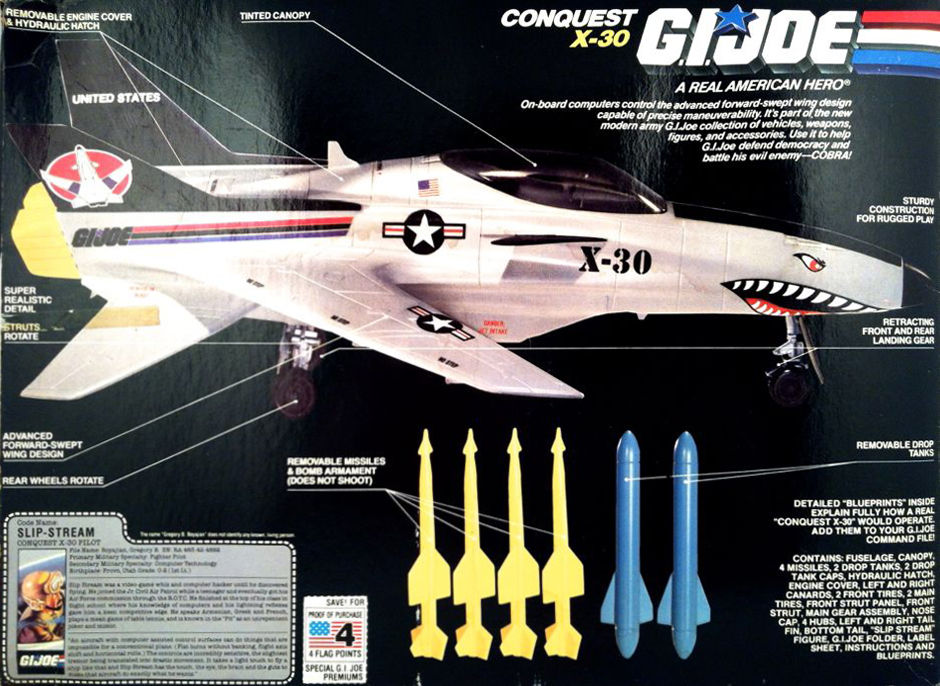 Vintage 1986 GI Joe Conquest X-30 Large Bomb W/ Tip  Replacement Part 