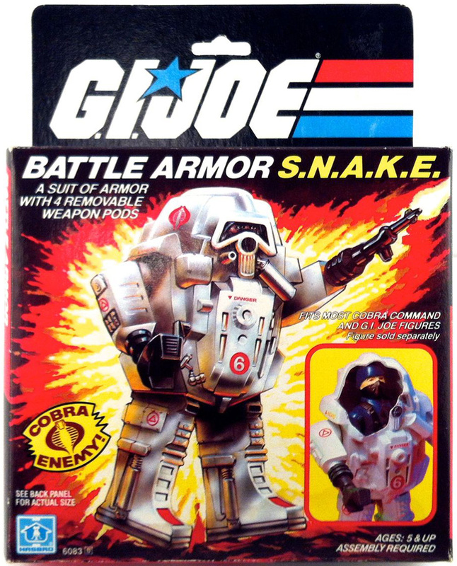 1983 Cobra Serpent/s.n.a.k.e Body Armor Poitrine Avant Pièce Partie Gi Joe JTC 723 M 