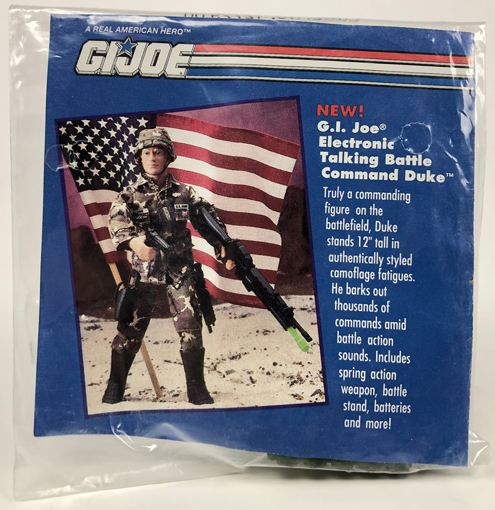 Hasbro Street Fighter Colonel Guile Special Forces Commander Toy Sealed  1993